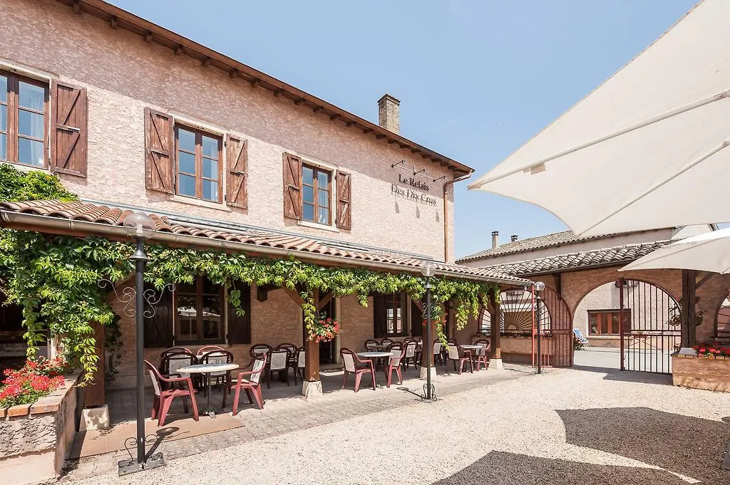 Le Relais Des Dix Crus - Logis Hotel B&B Corcelles-en-Beaujolais